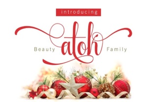 Beauty Atok: A Fluid Handwritten Script for Real Branding Work