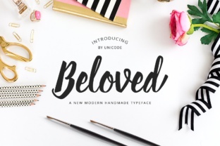 Beloved: A Fluid Handwritten Font for Digital Branding