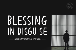 Blessing in Disguise: A Handwritten Typeface That Feels Human, Not Haphazard