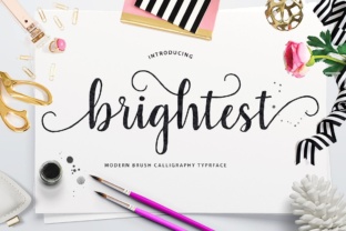 Brightest: A Thoughtful Script Font for Editorial Warmth