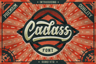 Cadass: A Bold Script Sans Serif for Modern Brand Identity