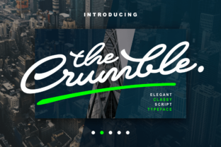 Crumble: A Script Font That Feels Like a Thoughtful Pause