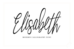 Elisabeth: A Bouncy, Hand-Made Script Font That Feels Human