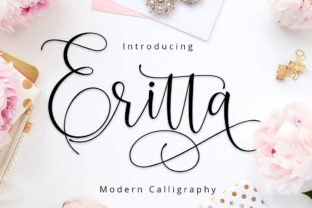 Eritta: A Modern Script Typeface for Thoughtful Editorial Design