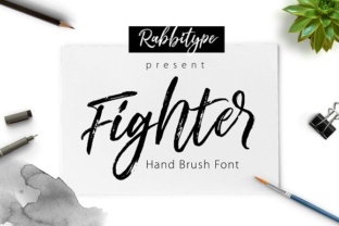 Fighter: A Handwritten Script Font That Breathes Life Into Editorial Design
