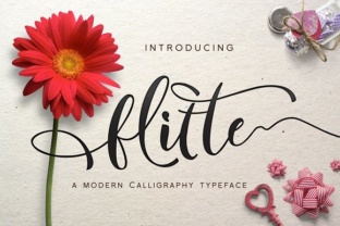 Flitte: A Professional Handwritten Font for Small Business Branding