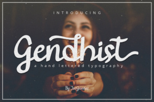Gendhist: A Thoughtful Handwritten Font for Editorial Warmth