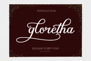 Gloretha: A Modern Calligraphy Typeface That Elevates Digital Branding