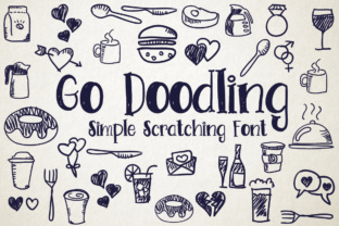 Go Doodling: A Light-Hearted Script Font for Thoughtful Layouts