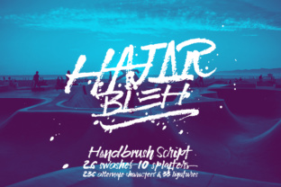 Hajar Bleh: A Handwritten Font That Speaks With Personality