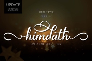 Himdath: A Fluid Handwritten Font for Digital Branding
