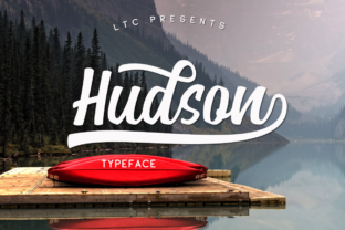 Hudson: A Playful, Nature-Inspired Script Font for Scroll-Stopping Brand Content