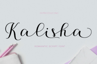 Kalisha: A Modern Calligraphy Font for Real Branding Work
