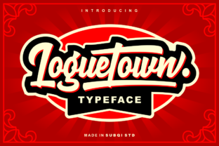 Loguetown: A Bold Script Font for Scroll-Stopping Marketing
