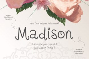 Madison Handwritten Font for Warm, Polished Branding