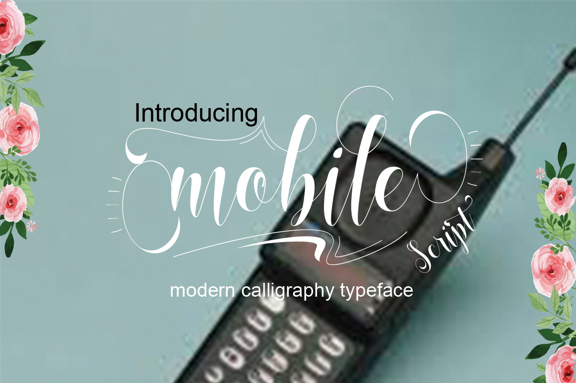 Mobile: A Handwritten Font That Feels Like Your Brand’s True Voice