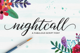 Nightcall: A Modern Script Font for Digital Brand Moments