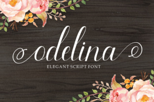 Odelina: A Handlettered Script Font That Elevates Campaign Visuals