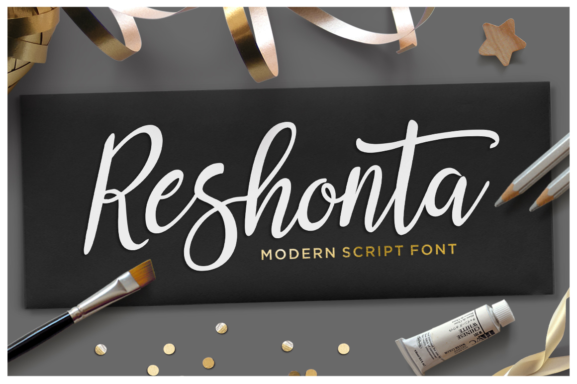 Reshonta: A Bold Handwritten Font That Elevates Your Brand