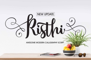 Risthi: A Modern Handwritten Script for Digital Branding