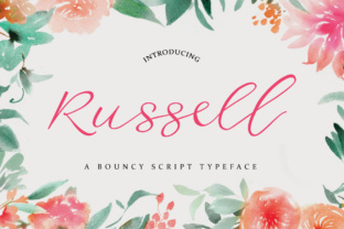 Russell: A Friendly, Professional Script Font for Small Businesses