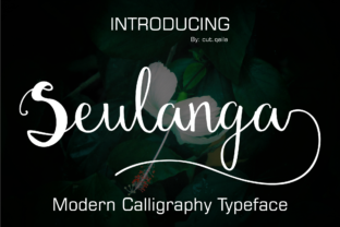 Seulanga: A Refined Handwritten Font for Thoughtful Branding