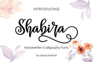 Shabira: A Playful Handwritten Typeface for Editorial Design