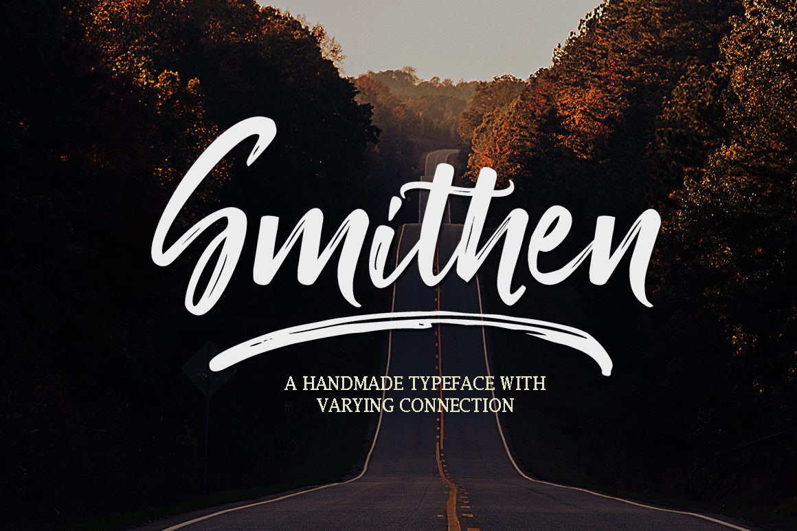 Smithen: A Hand-Brushed Script Font That Elevates Real Business Branding