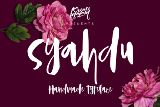 Syahdu: A Playful Script Typeface for Thoughtful Editorial Moments
