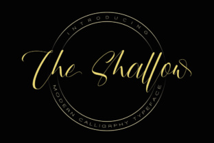 The Shallow: A Handwritten Font That Feels Like Your Best Design Day