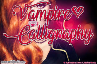 Vampire Calligraphy: A Strategic Script Font for Scroll-Stopping Brand Content